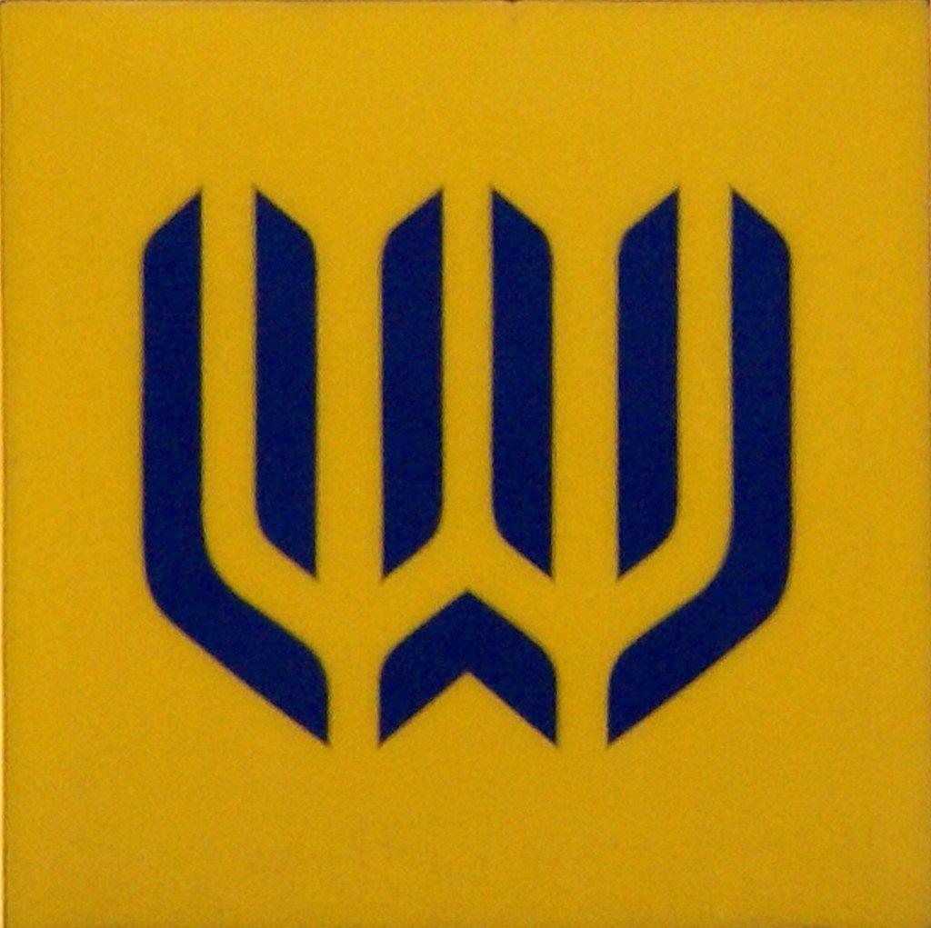 WAMU Logo - Logo (R.I.P.). Logo of the WaMu Bank seen on a branc