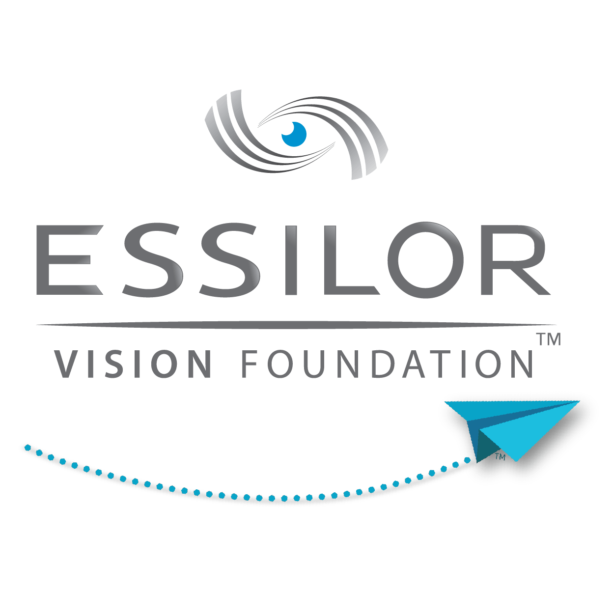 Essilor Logo - Giving People Clear Sight Vision Foundation is