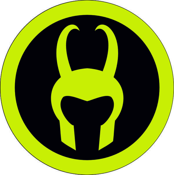 Loki Logo - Loki Sticker car