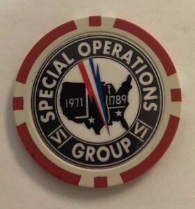 USMS Logo - Details about USMS US Marshals Service Special Operations Group 6 Red Poker  Chip