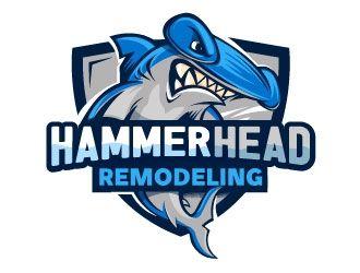 Hammerhead Logo - HammerHead Remodeling logo design