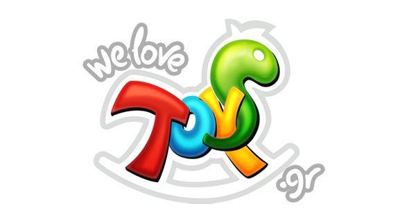 Toys Logo - We love TOYS logo and illustrations