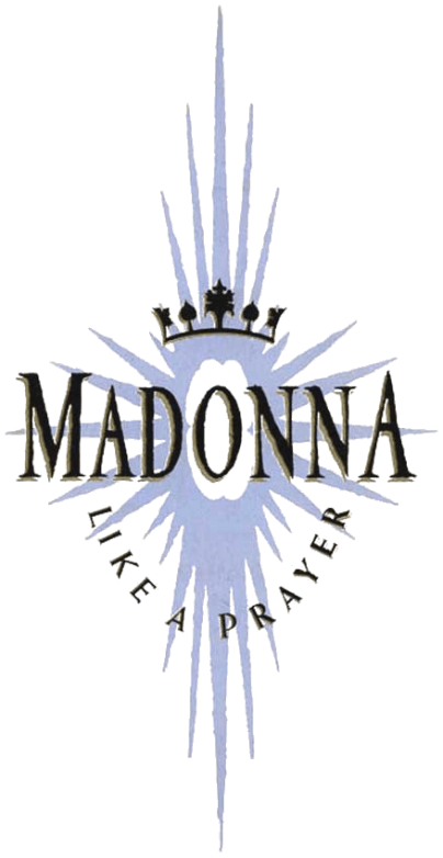 Madonna Logo - Madonna Like A Prayer Logo: Chase Design Group (Los Angeles)