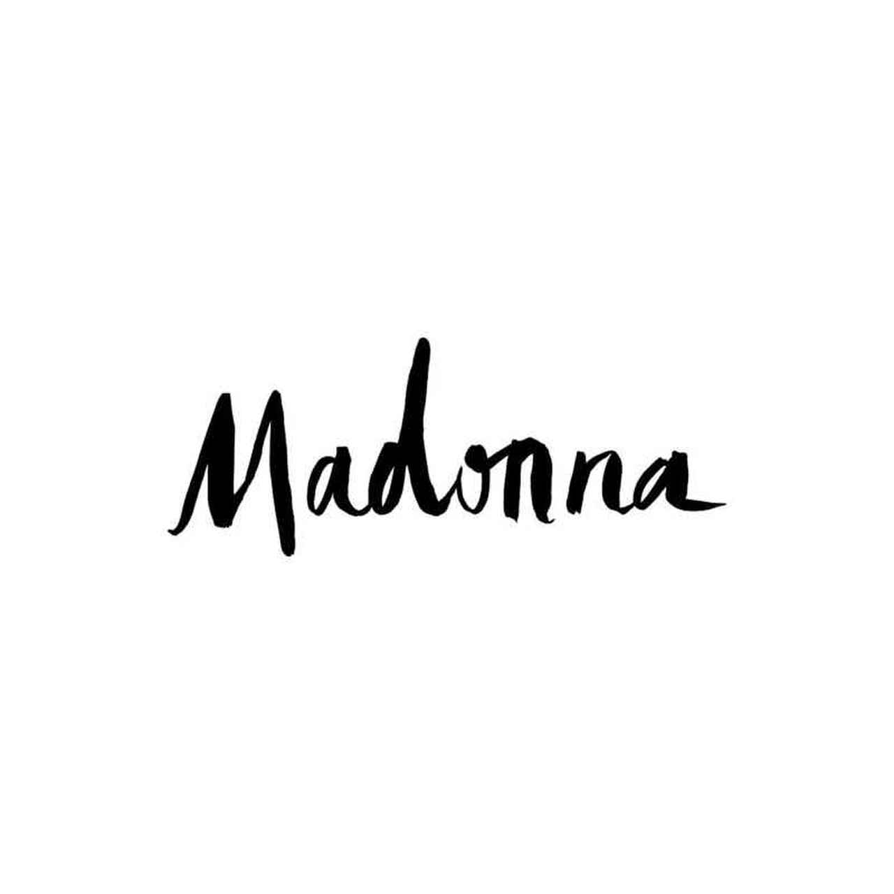 Madonna Logo - Madonna Logo Decal