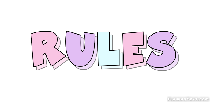 Rules Logo - Rules Logo. Free Name Design Tool from Flaming Text