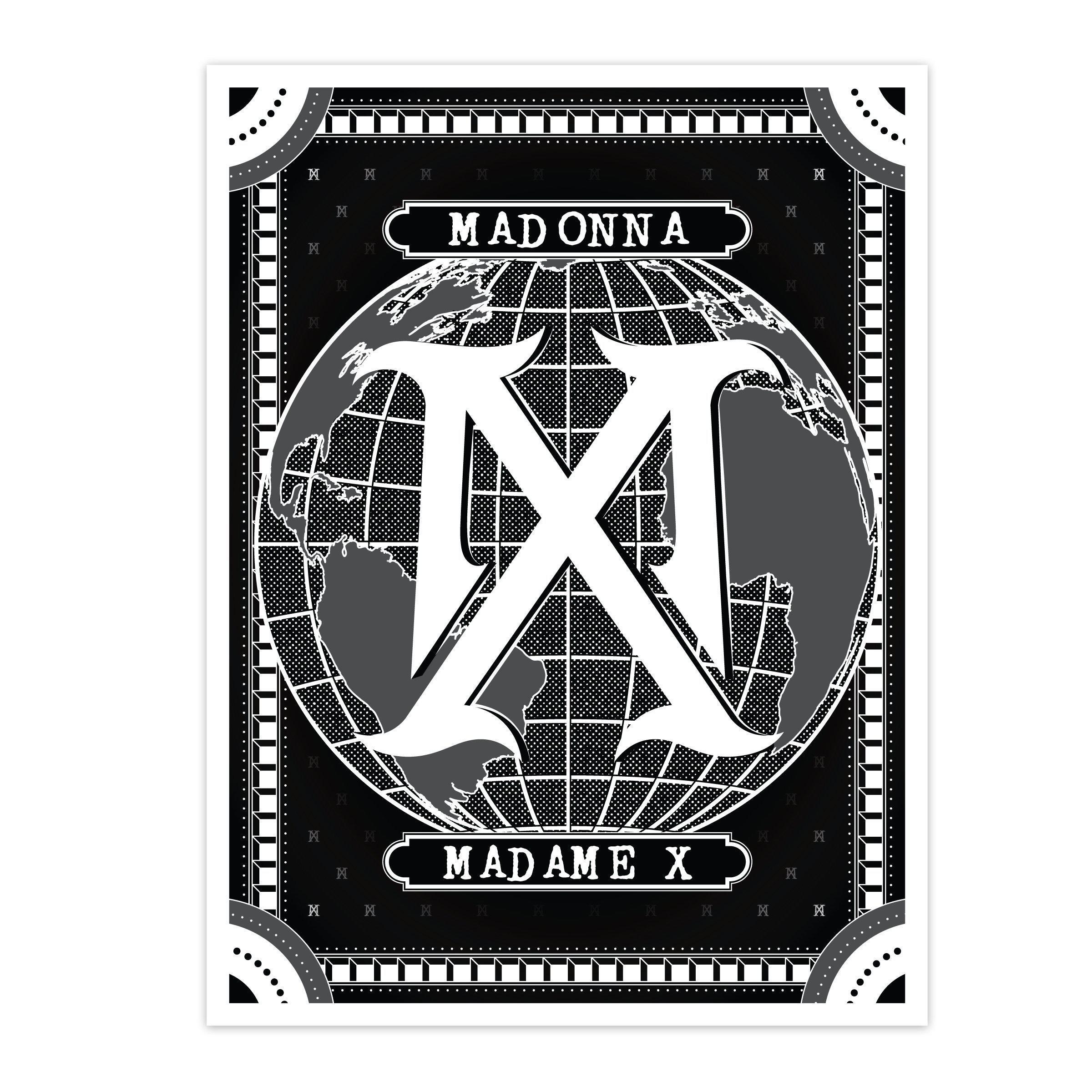 Madonna Logo - Madonna Madame X Logo Litho & Digital Album