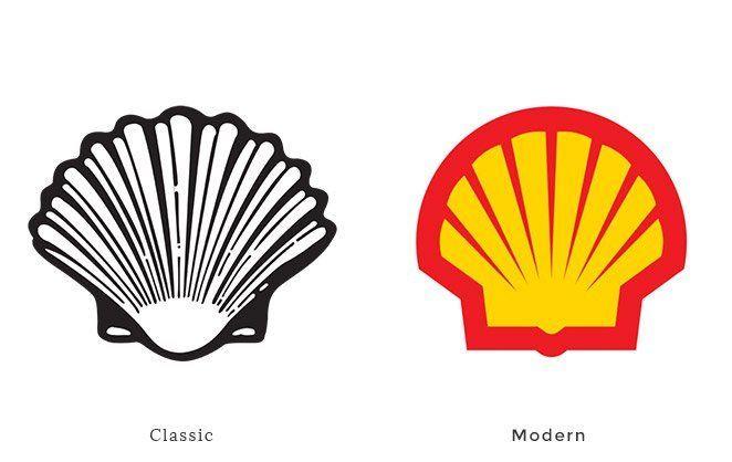 1930s Logo - examples of classic branding next to the modern version