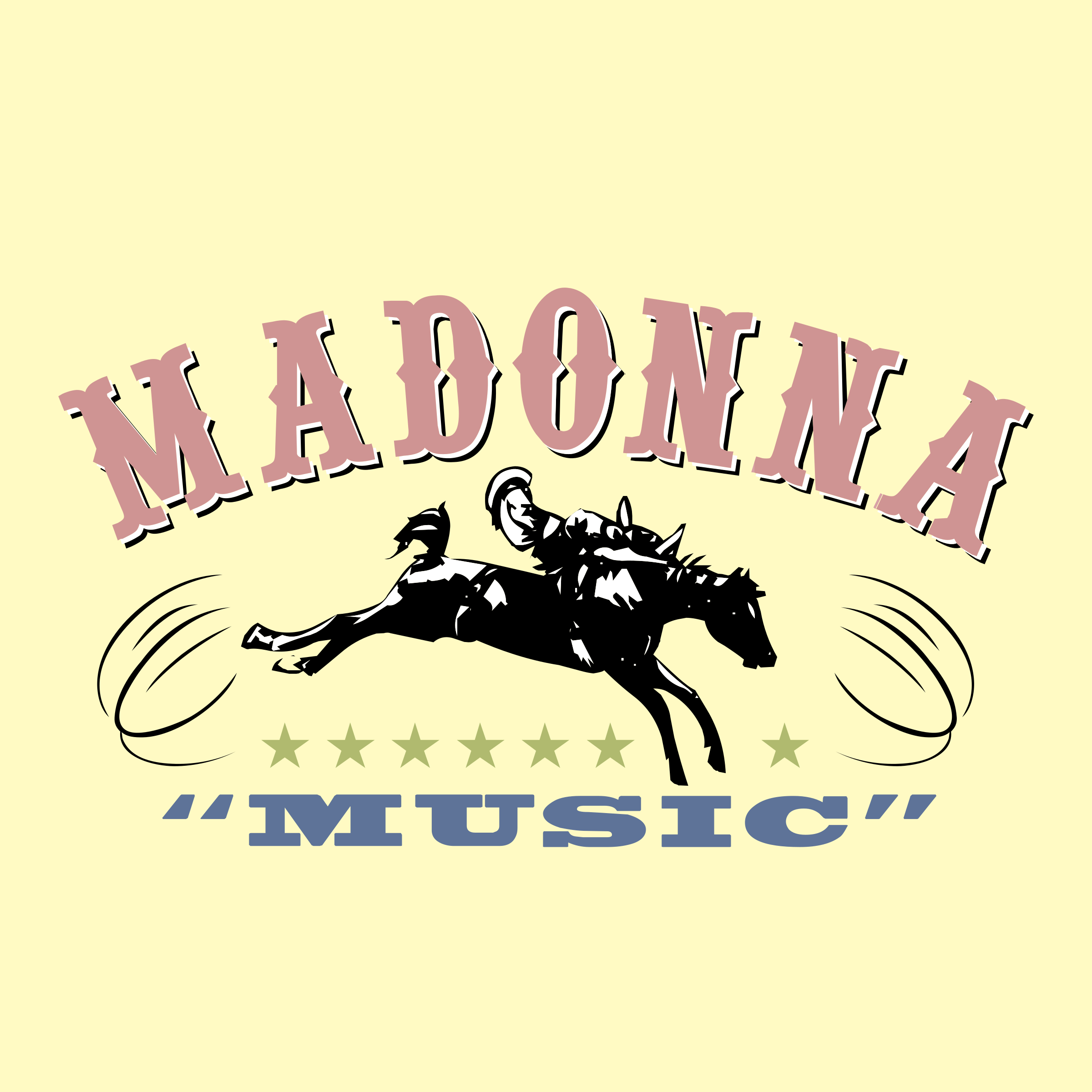 Madonna Logo - Madonna Logo PNG Transparent & SVG Vector - Freebie Supply