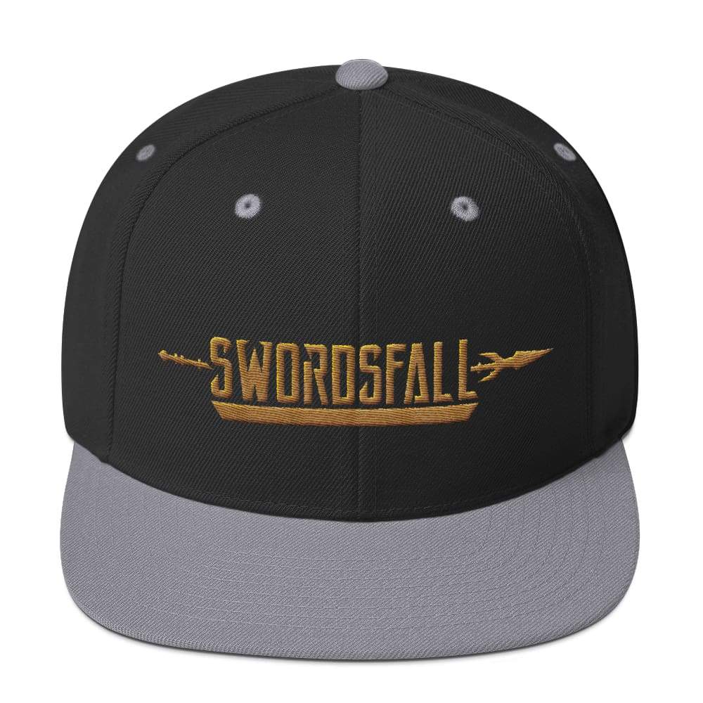 Snapback Logo - Black/ Silver