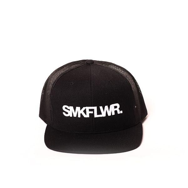 Snapback Logo - Black with White 3D Logo Snapback Trucker