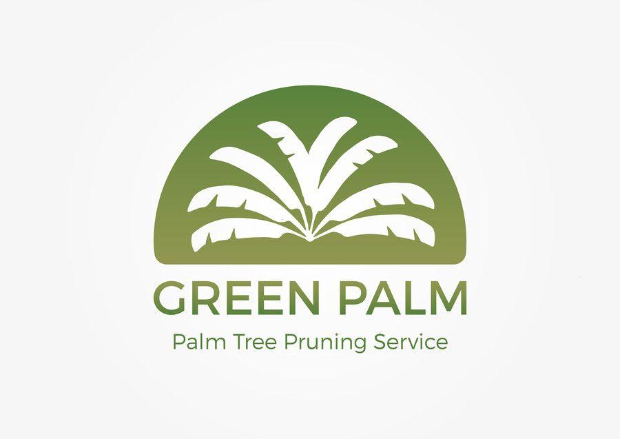 Palm Logo - Entry by julianbp for Develop logo and name for palm tree cutting