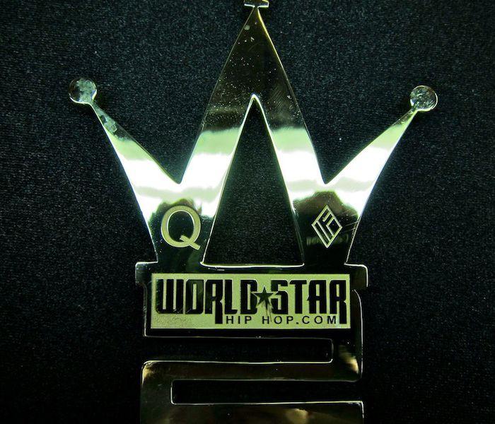 Worldstar Logo - Iced Out Worldstarhiphop Pendants For Q By Ben Baller | Splashy Splash