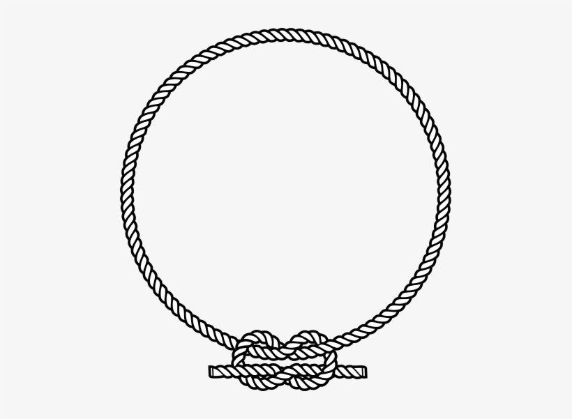 Rope Logo - Circle Clipart Rope Png For Logo Transparent PNG