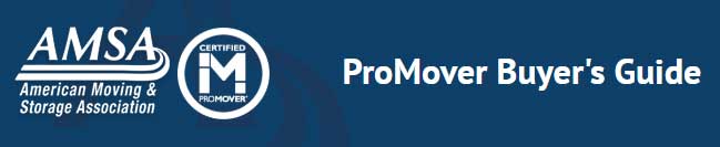 Promover Logo - Home Page. AMSA ProMover Buyer's Guide