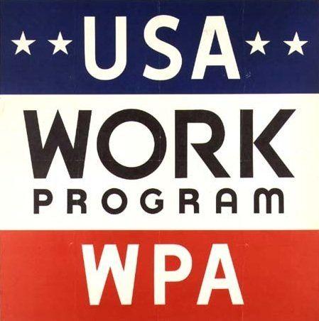 WPA Logo - Jobs for Jefferson County, thanks to the New Deal. Port Townsend