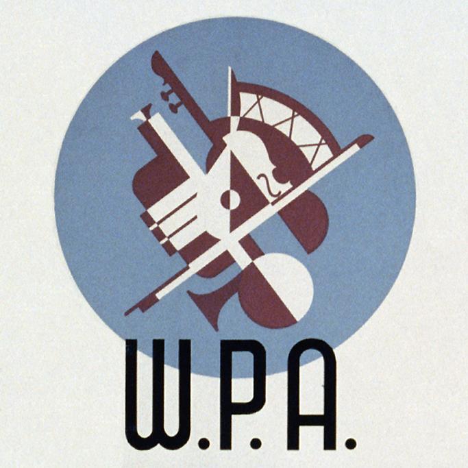 WPA Logo - Works Progress Administration: Federal Music Project. WNYC. New