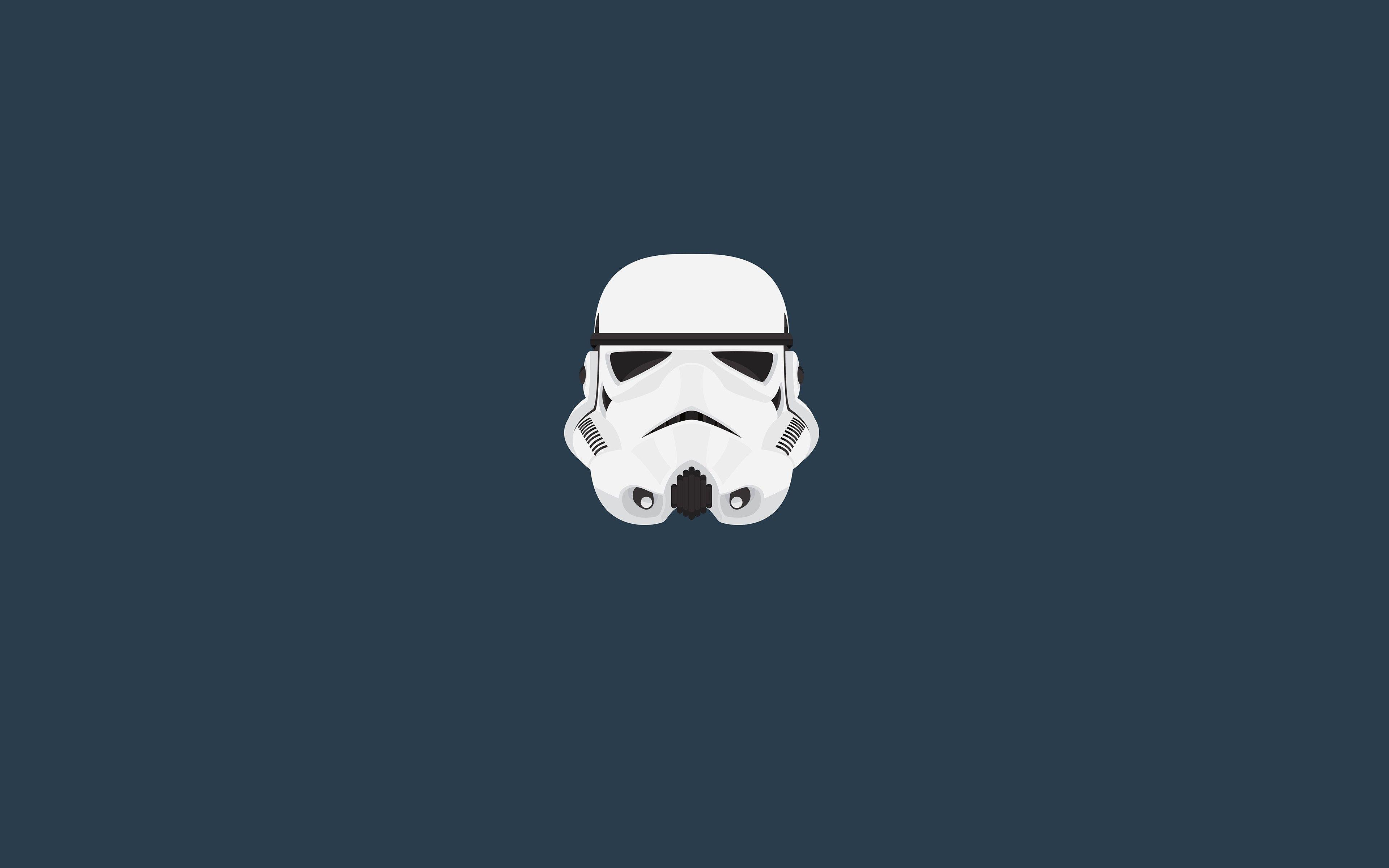 Stormtrooper Logo - Wallpaper : illustration, Star Wars, simple background, minimalism