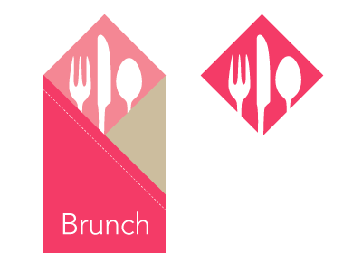 Brunch Logo - Brunch Logo Colors by Michael Hellein on Dribbble