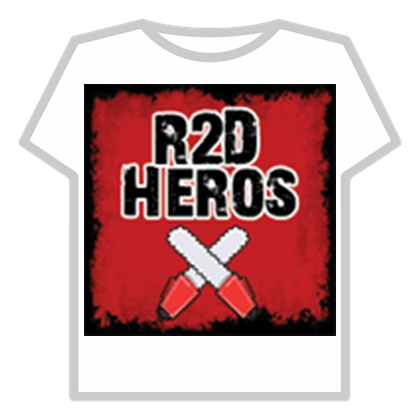 R2d Logo Logodix - r2d t shirt roblox