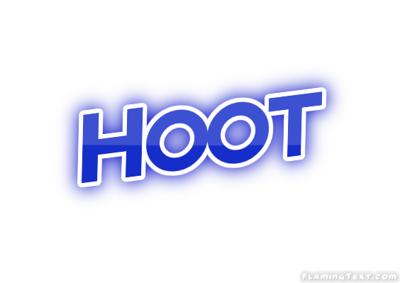 Hoot Logo - United States of America Logo | Free Logo Design Tool from Flaming Text