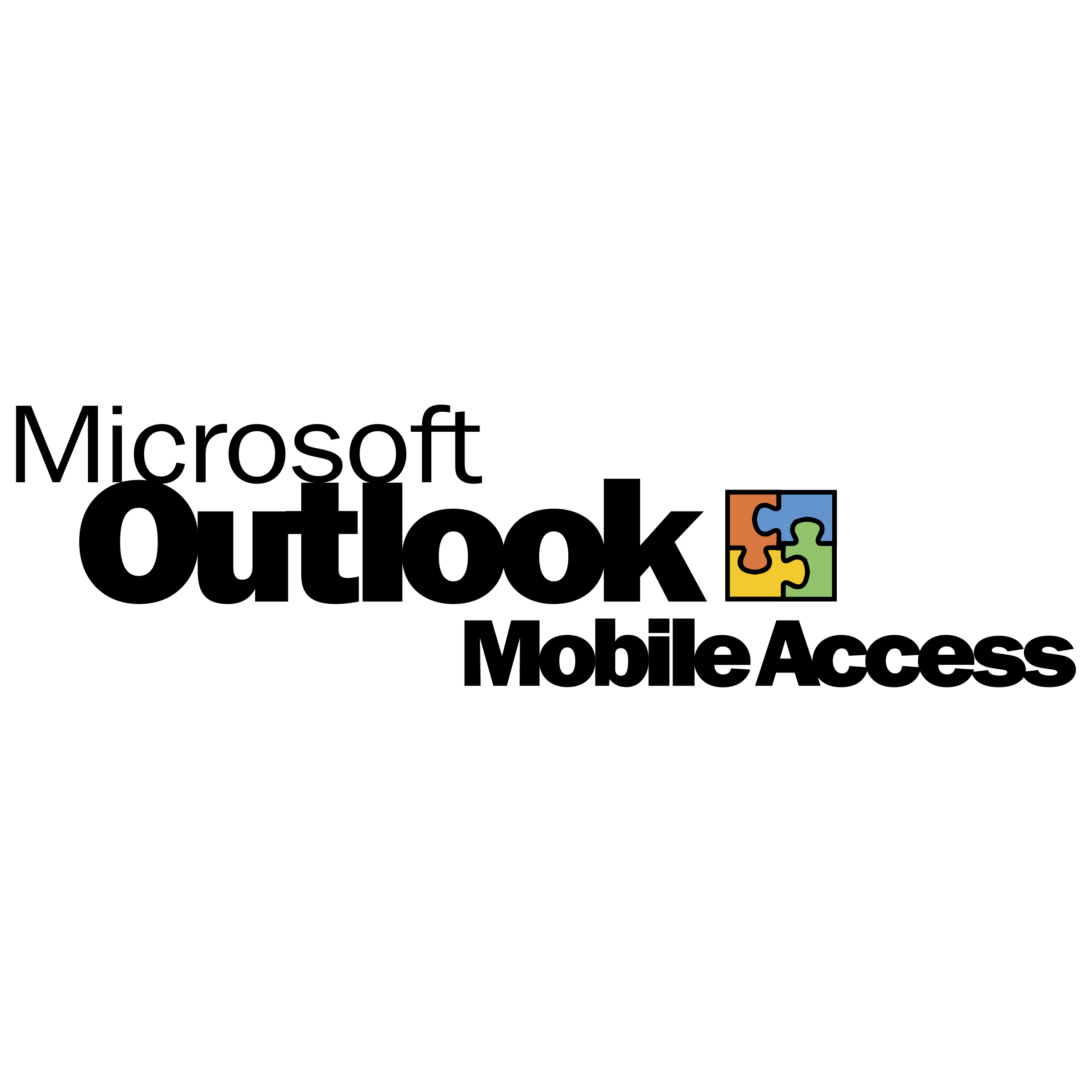 Outlook Logo - Microsoft Outlook Mobile Access Logo PNG Transparent & SVG Vector ...