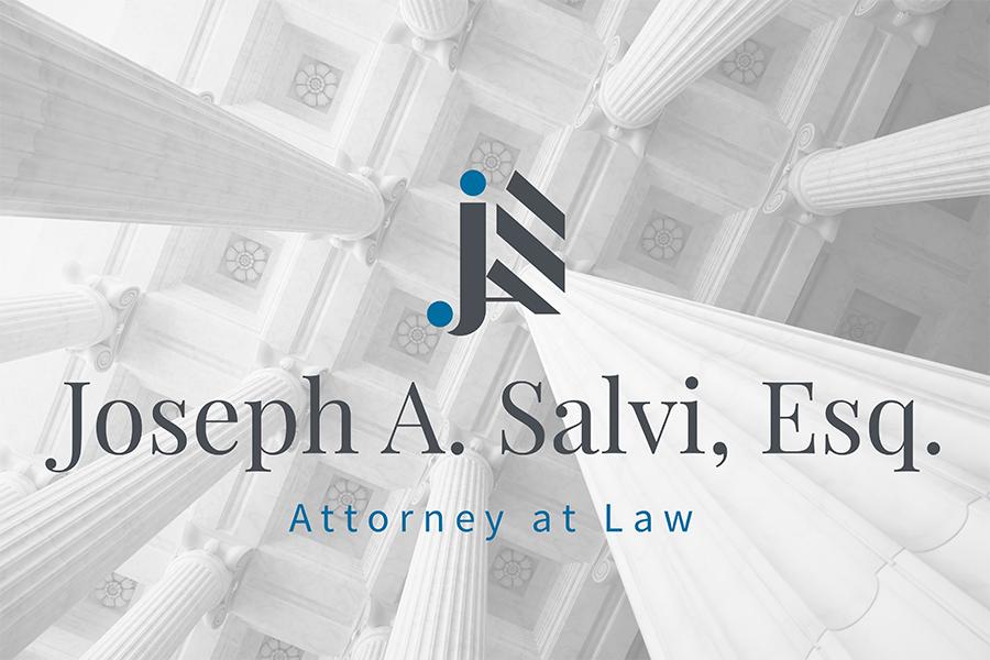 Salvi Logo - Joseph A. Salvi Law - Dead On Design