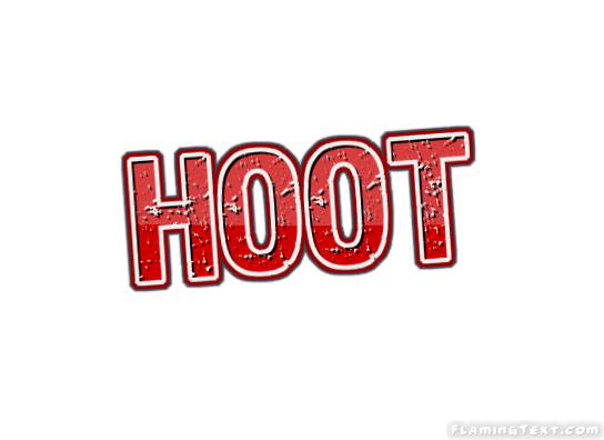 Hoot Logo - United States of America Logo | Free Logo Design Tool from Flaming Text