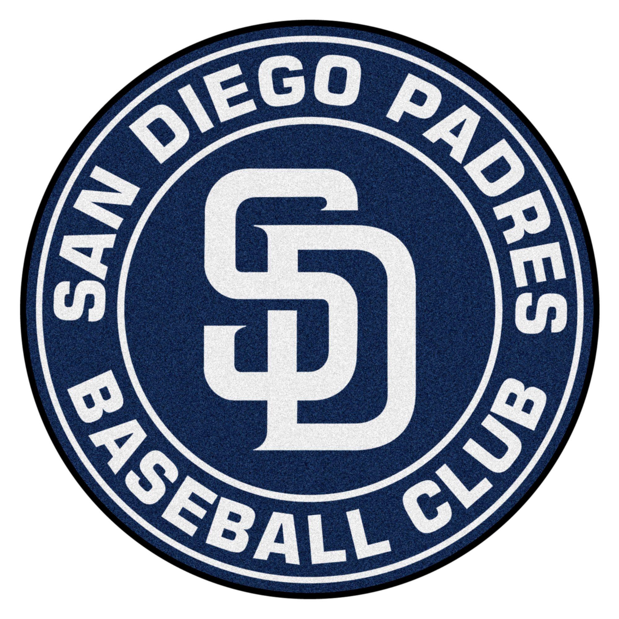 Paders Logo - San Diego Padres Roundel Area Rug – Nylon