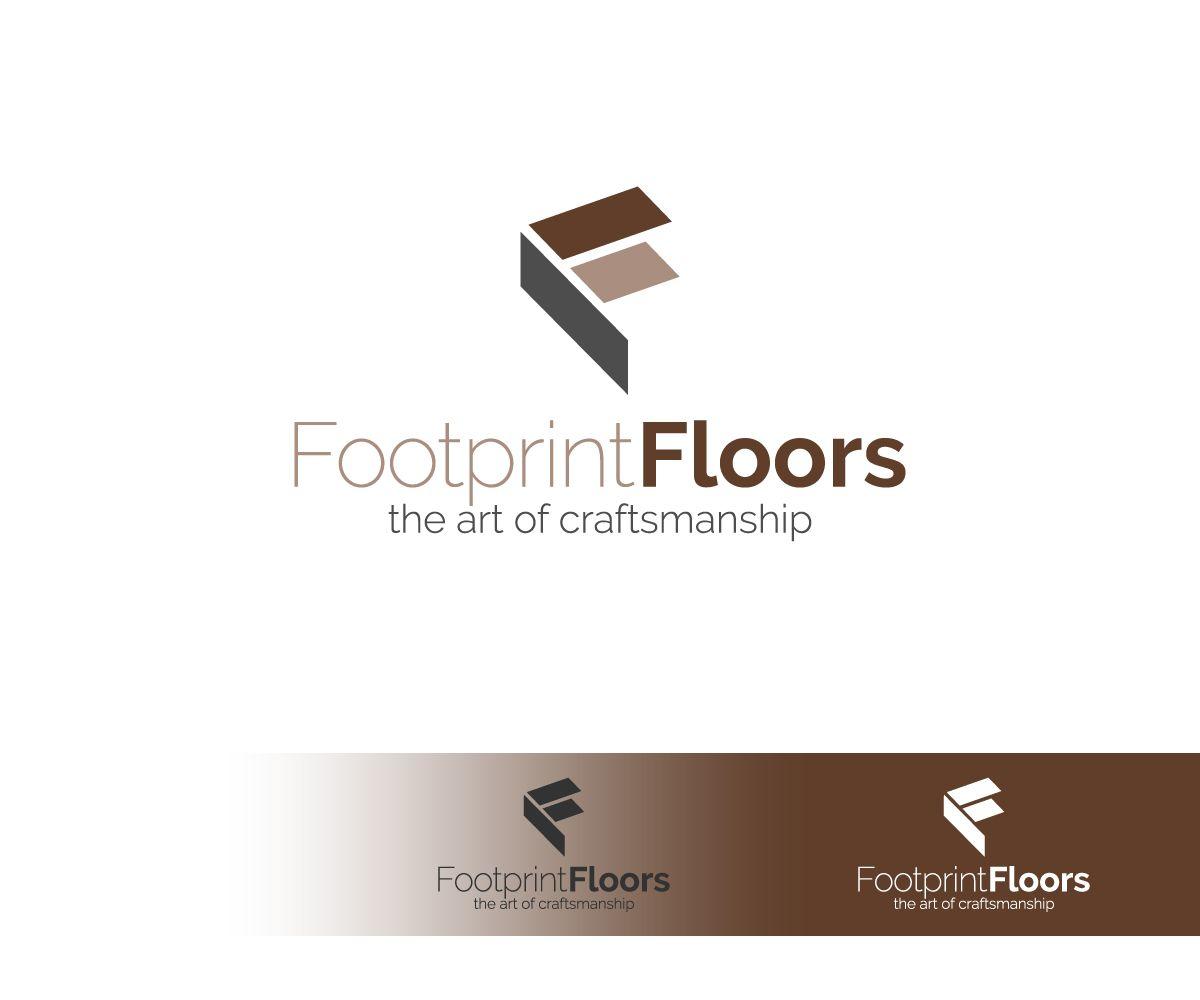 Craftsmanship Logo - Serious, Masculine, Flooring Logo Design for Footprint Floors - The ...