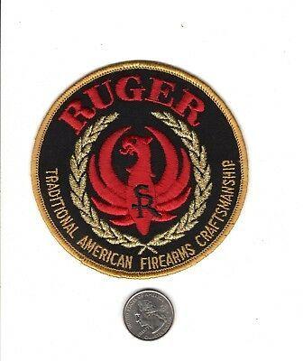 Craftsmanship Logo - VINTAGE RUGER TRADITIONAL American Firearms Craftsmanship Logo Round ...