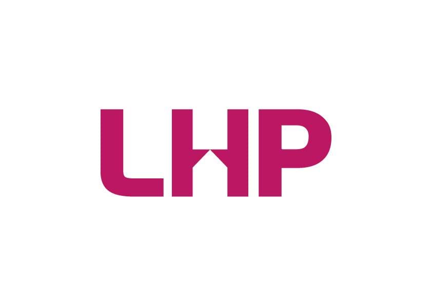 LHP Logo - LHP protect their staff and residents. Lincolnshire Housing Partnership
