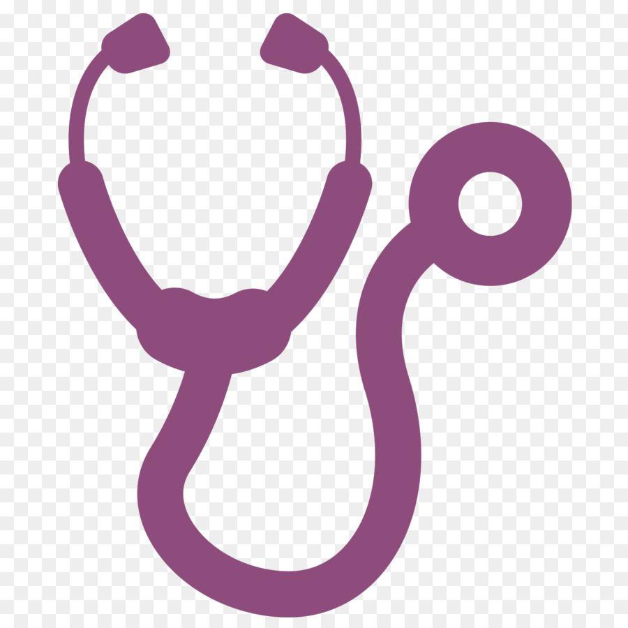Stethoscope Logo - Stethoscope Logo Medicine Purple Pink