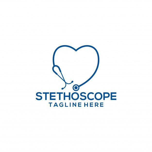 Stethoscope Logo - Stethoscope logo template Vector | Premium Download