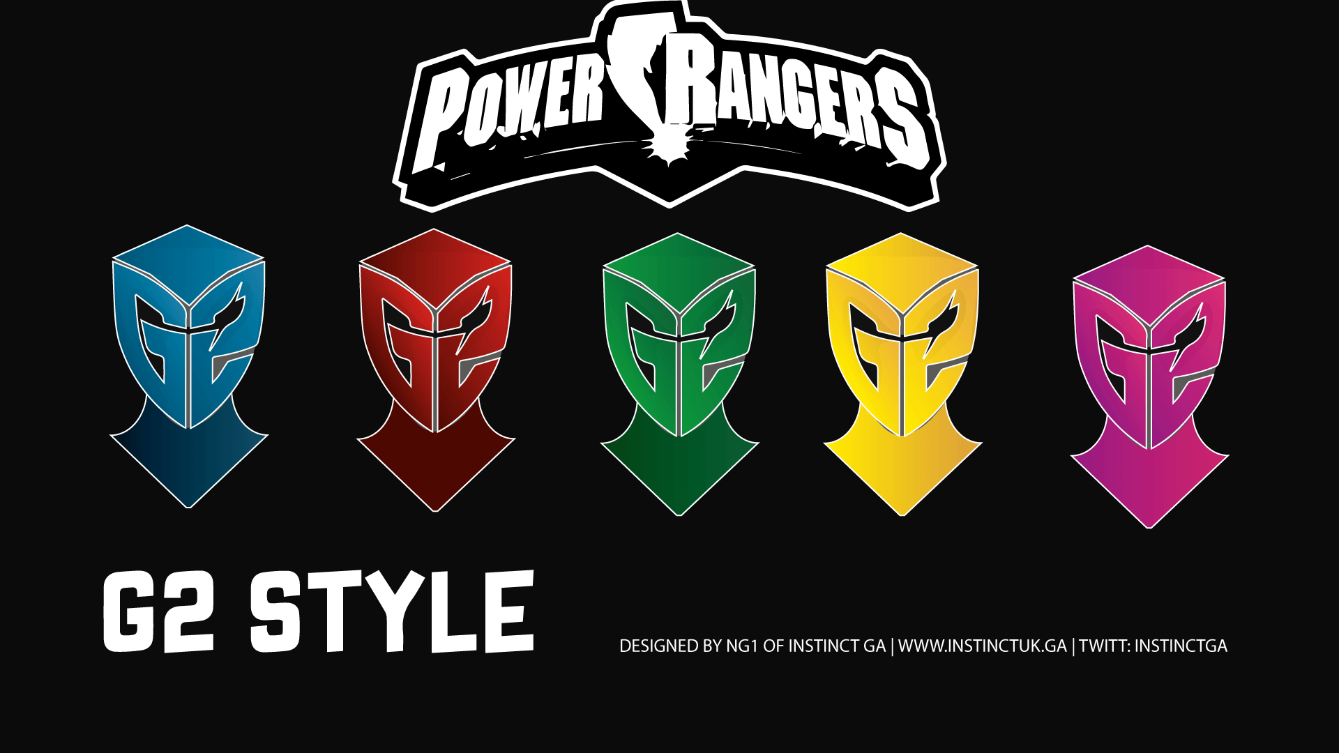 G2 Logo - I Made the G2 Logo into power rangers