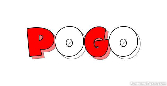 Pogo Logo - Indonesia Logo | Free Logo Design Tool from Flaming Text