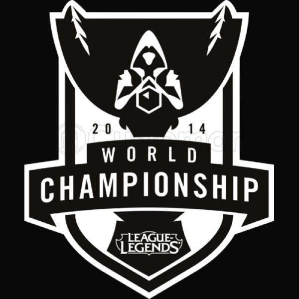 Championship Logo - LOL League of Legends wORLD Championship Logo Unisex Hoodie - Kidozi.com