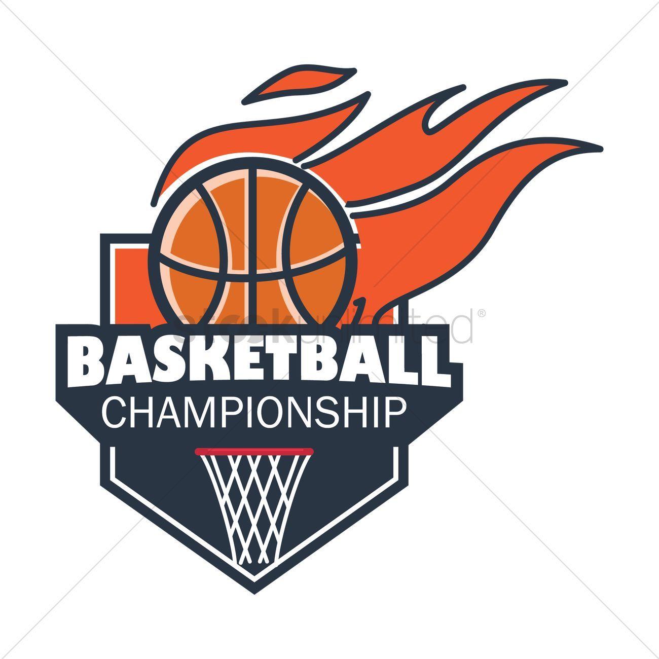 Championship Logo - Basketball championship logo element Vector Image - 1992038 ...