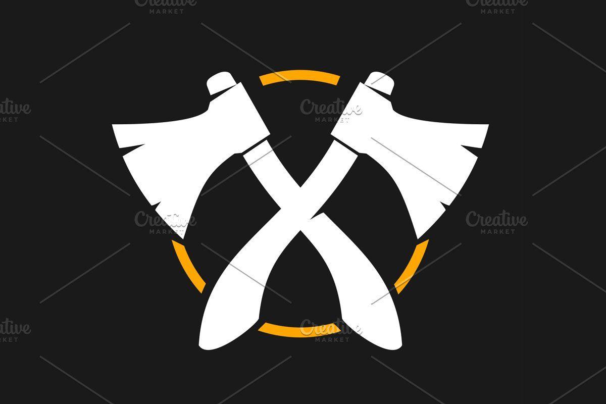 Axes Logo - Axes logo template