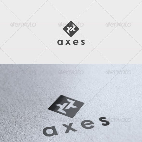 Axes Logo - Axes Logo Templates from GraphicRiver