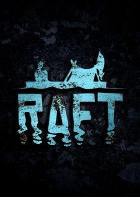 Raft Logo - Raft game lover gift ideas | gaming lover gifts | game logo | gaming ...