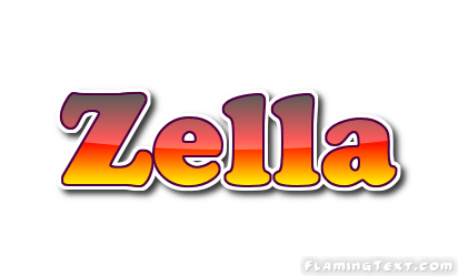 Zella Logo - Zella Logo | Free Name Design Tool from Flaming Text