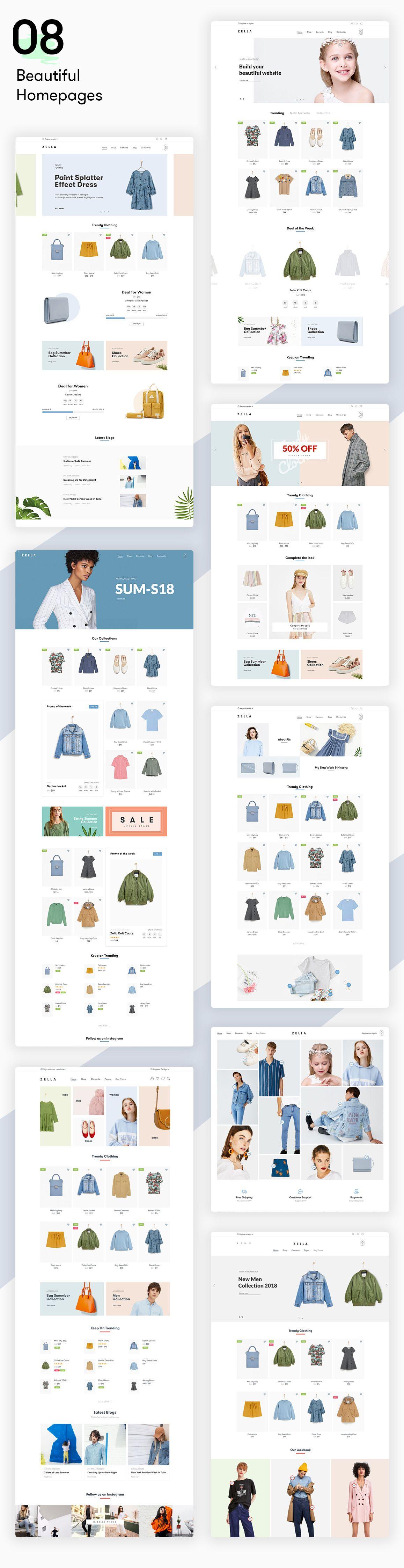 Zella Logo - Zella - WooCommerce AJAX WordPress Theme - RTL support