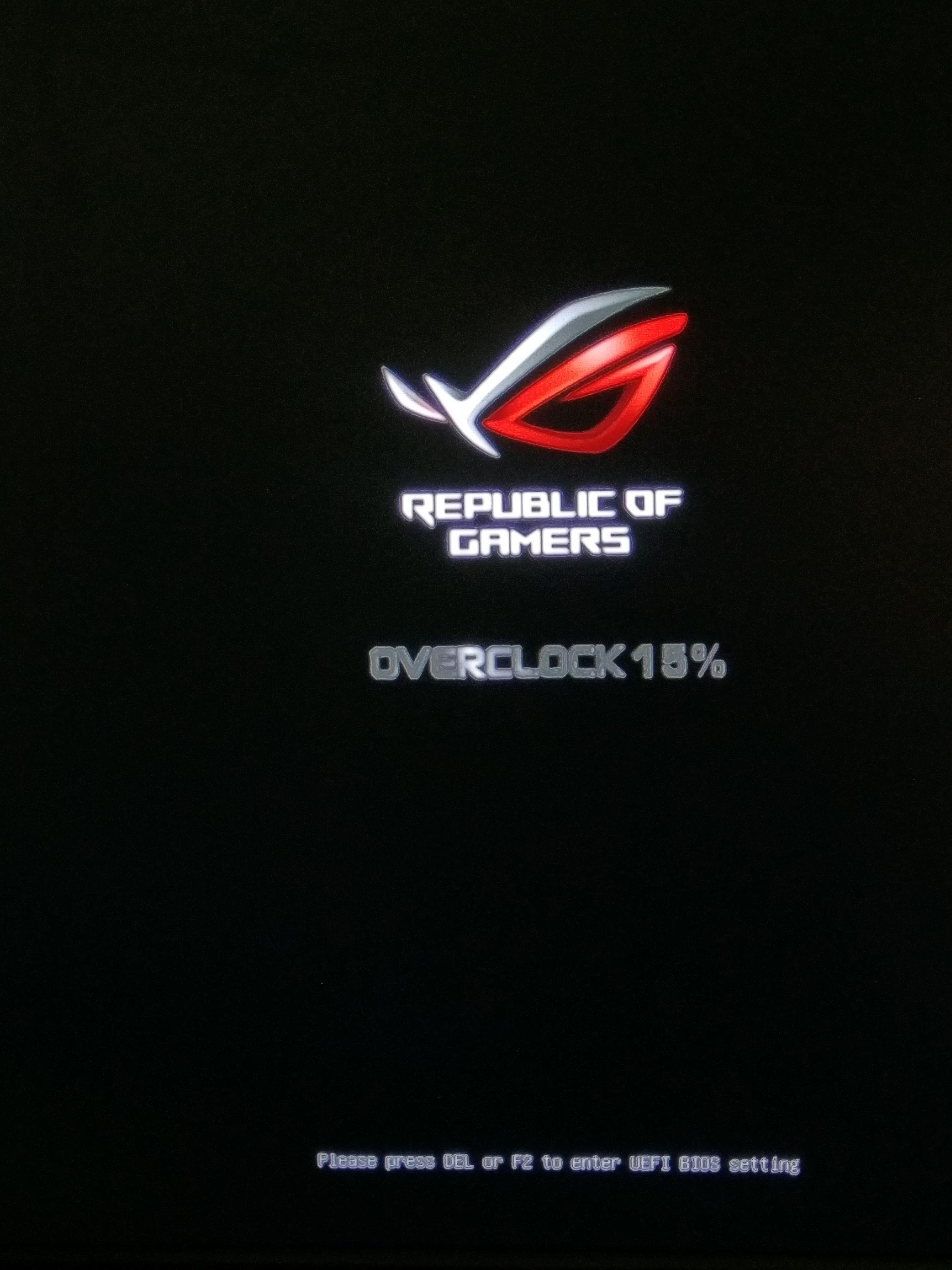 Boot Logo - Rog overclocking boot screen - CPUs, Motherboards, and Memory ...