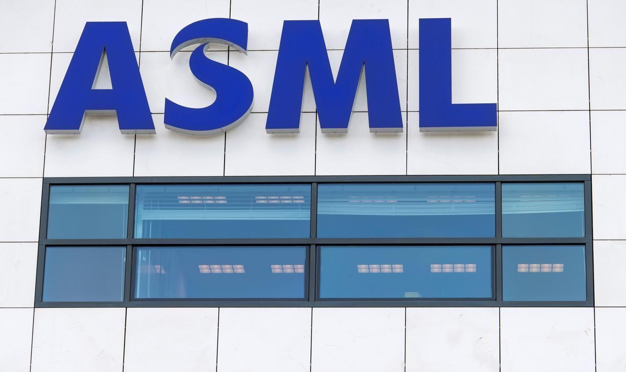 ASML Logo - ASML's bullish outlook pulls computer chip stocks higher - Reuters