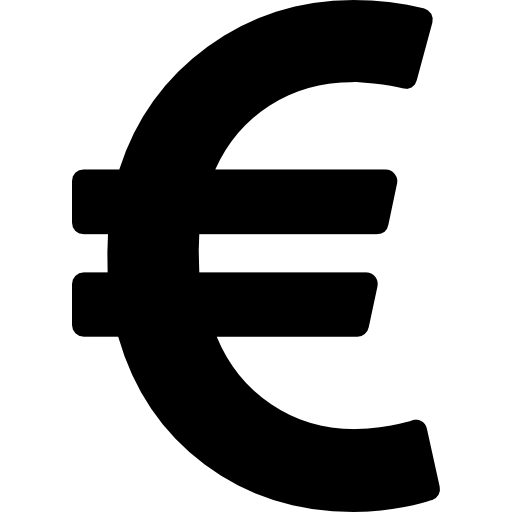 Currency Logo - Euro currency symbol Icons | Free Download