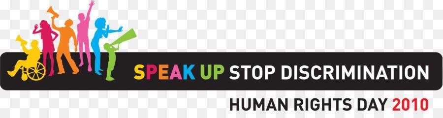 Discrimination Logo - Human Rights Text png download - 1387*347 - Free Transparent Human ...