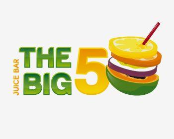 2014 Logo - THE BIG FIVE Juice Bar logo design contest. Logo Designs