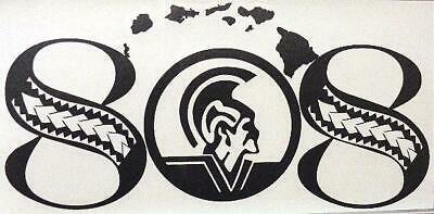 Kamehameha Logo - VARIETY HAWAIIAN 808 KING KAMEHAMEHA ISLANDS VINYL CAR HOME DECAL STICKER  9