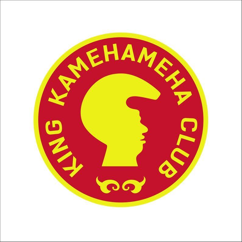 Kamehameha Logo - King Kamehameha Club Sticker Magnum PI