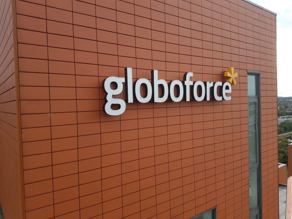 Globoforce Logo - Globoforce on behalf of CBI | Projects | CSS Signs